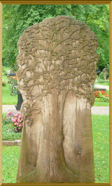 Tree of Life as a relief, tomb of oak
